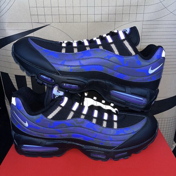 NEW Nike Air Max 95 OG Court Purple Camo Size 13 Men's HQ1973-500